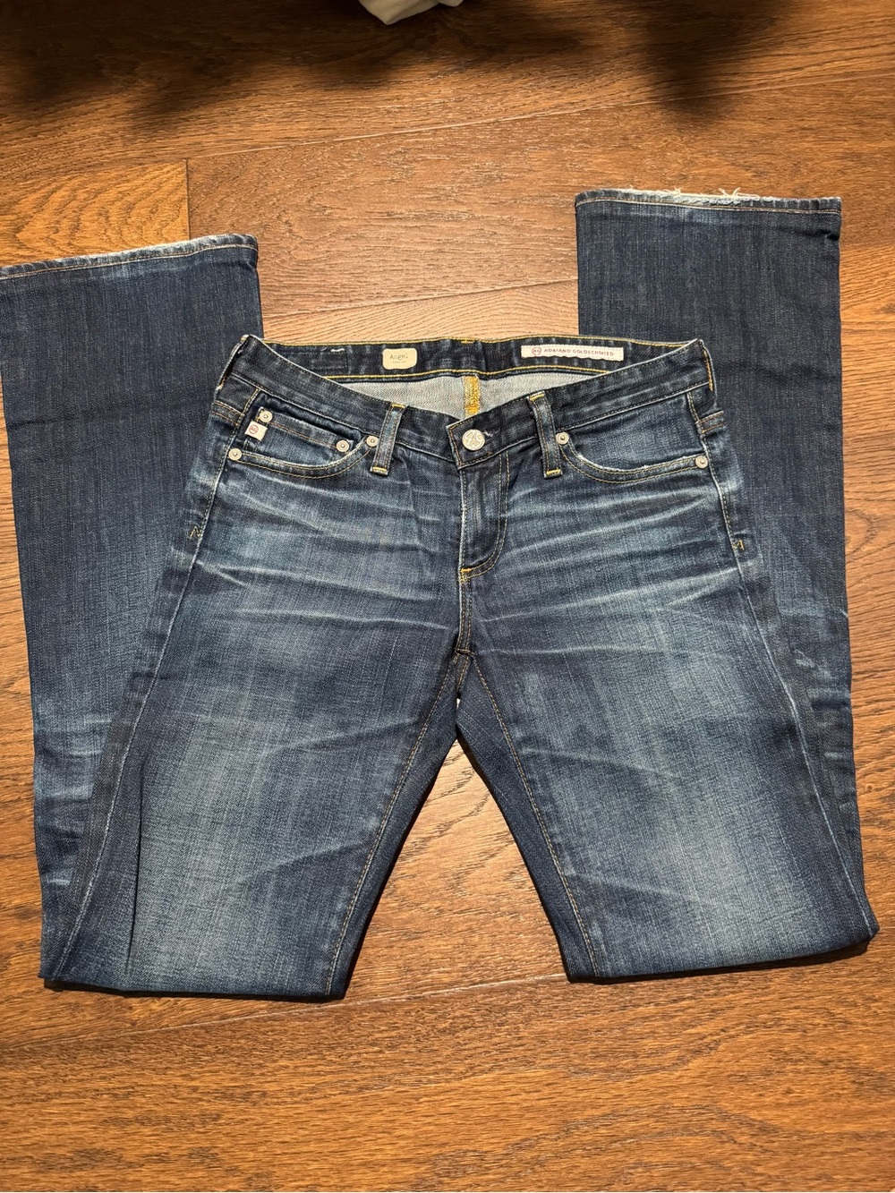 AG Adriano Goldschmied Women’s Medium Wash Bootcut Jeans